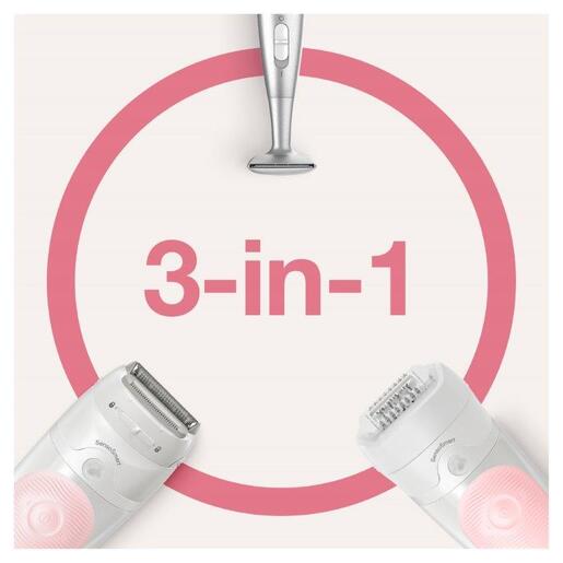 BRAUN epilator SES 5-820 +bikini trimer