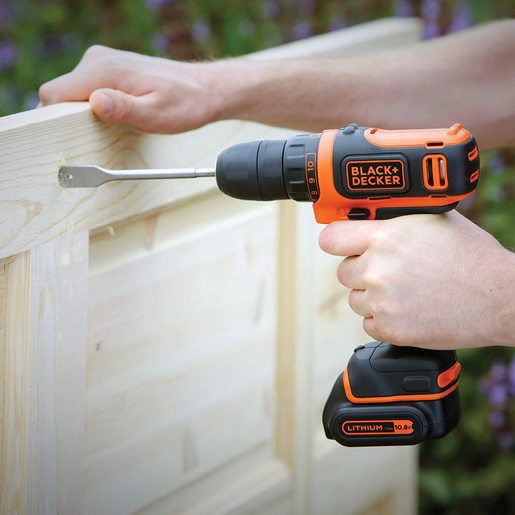 BLACK & DECKER akumulatorska bušilica/odvijač + pribor 10,8V 1x1,5Ah - BDCDD121KA