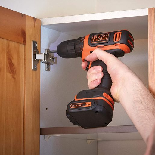 BLACK & DECKER akumulatorska bušilica/odvijač + pribor 10,8V 1x1,5Ah - BDCDD121KA