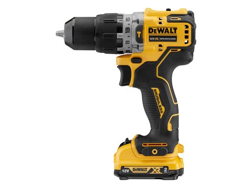 DEWALT akumulatorska udarna bušilica 12V 2x2,0Ah - DCD706D2 brushless motor
