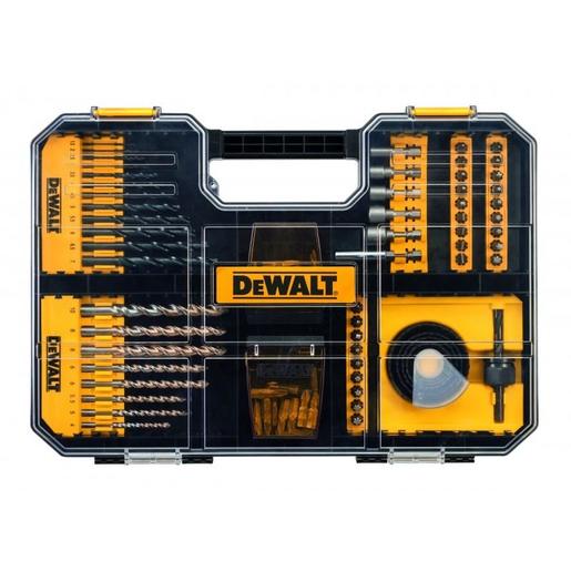 DEWALT garnitura svrdala i bit nastavaka u koferu 100 kom - DT71569