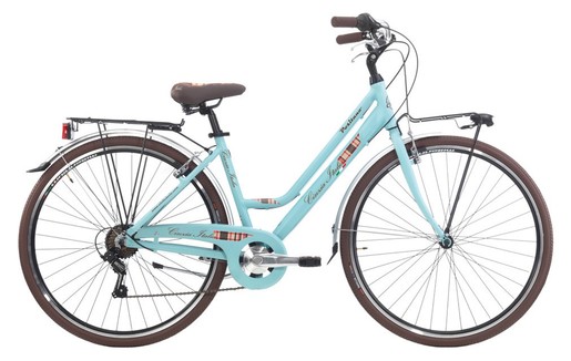 CINZIA gradski bicikl 28" ITALIA POSITANO LADY 7B  CELESTE, 44 cm