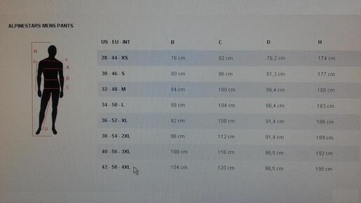 Hlače kožne Alpinestars Jag 58