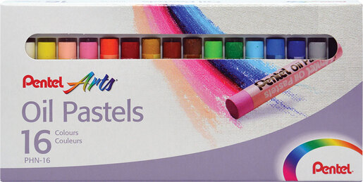 Pastele uljne, PENTEL, 16 komada