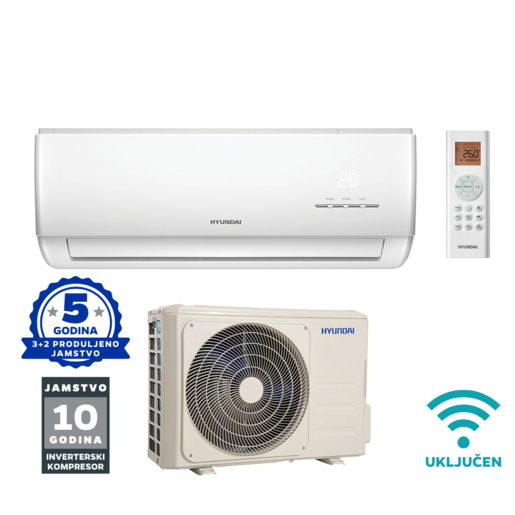 Hyundai klima Super Inverter HRH-09PMV/HRO-09PMV 2.6 kW