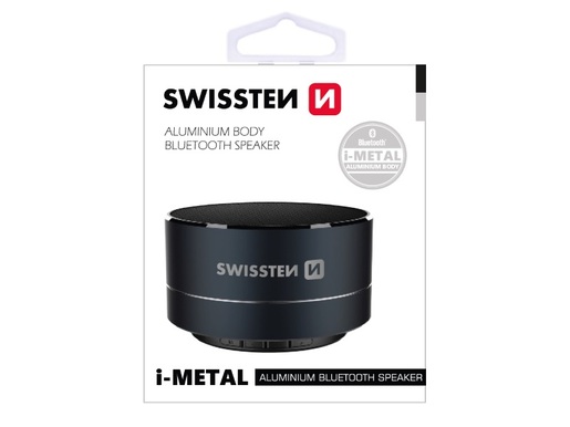 SWISSTEN i-METAL zvučnik Bluetooth, crni