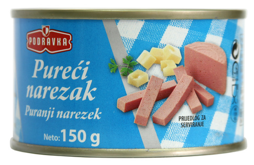 Pureći narezak, limenka 150 g