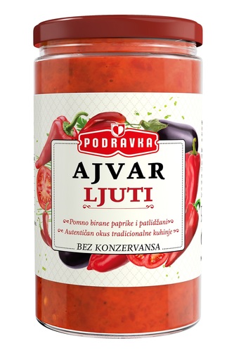 Ajvar ljuti, staklenka 690 g