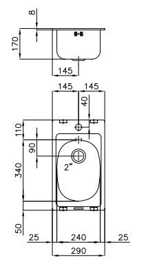 Foster S1000 1129 000 STD sudoper