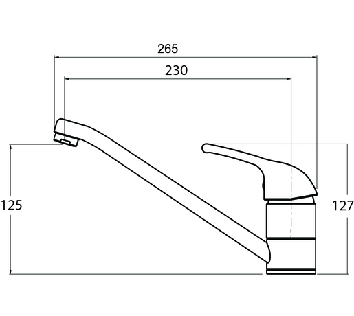 Helika Notus SQ101-W alba sudoper + Helika Eko bijela slavina