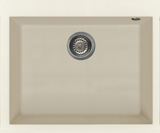 Elleci Quadra 110 Bianco Antico sudoper