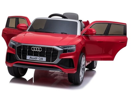 Licencirani auto na akumulator Audi Q8 crveni