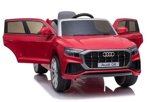 Licencirani auto na akumulator Audi Q8 crveni