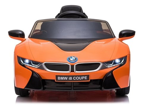 Licencirani auto na akumulator BMW I8 JE1001 narančasti