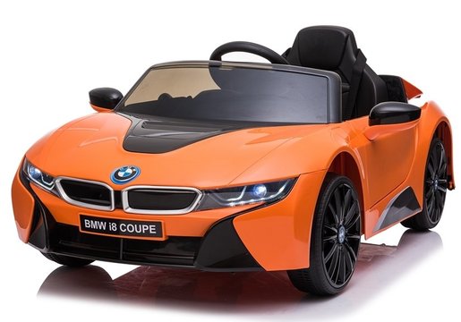 Licencirani auto na akumulator BMW I8 JE1001 narančasti
