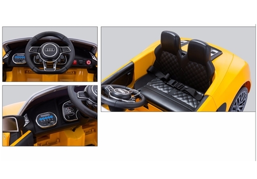 Licencirani automobil na akumulator Audi R8 crveni