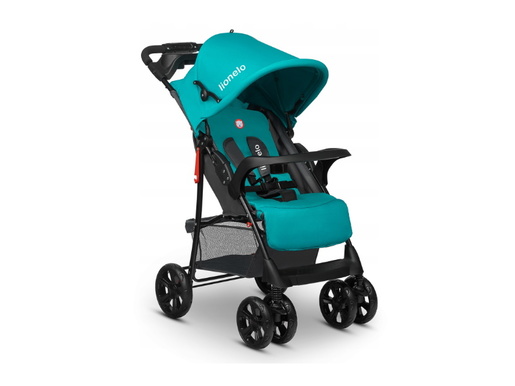 Lionelo dječja kolica EMMA PLUS tirkiz + torba za mamu