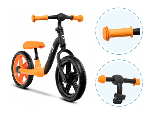 Lionelo dječji bicikl - guralica Alex 12" narančasti