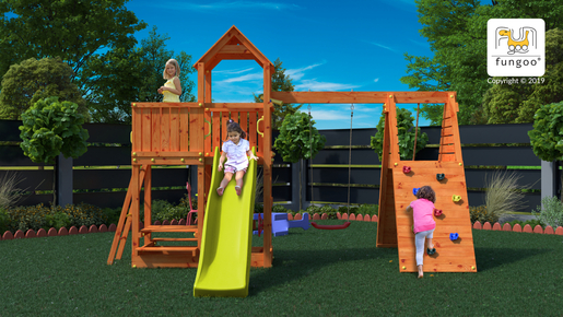 Fungoo dječje igralište set FLUPPI