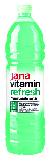 Jana vitamin refresh menta&limeta 1,5L