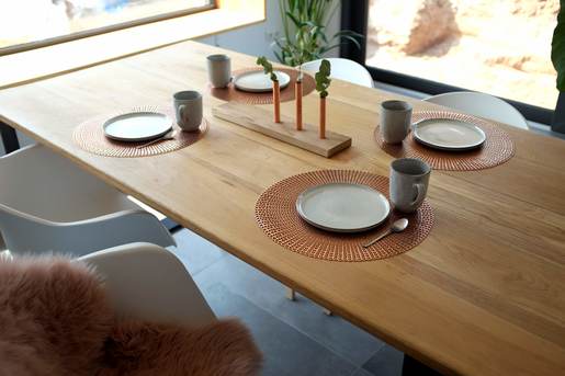 ZELLER podložak "Cut out", Ø41 cm, bakreni 26819