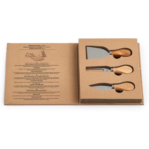 ZELLER set noževa za sir, 3 kom 25590