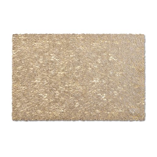 ZELLER podloga, "Weave", zlatna, 30x45 cm 26999