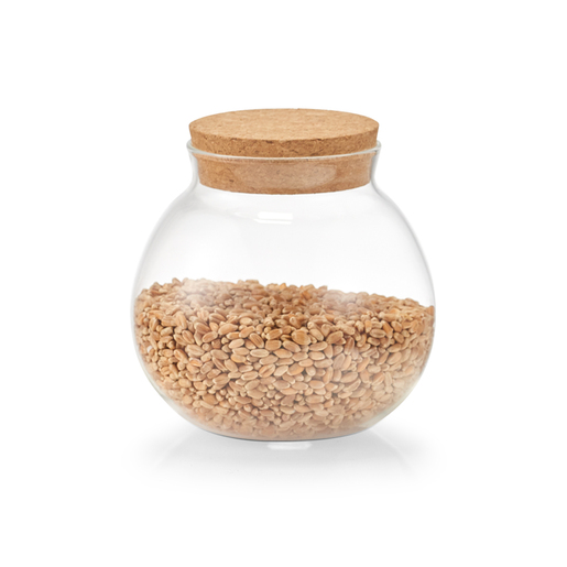 ZELLER staklenka s poklopcem, 500ml 19677