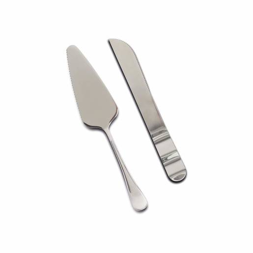 ZELLER set za posluživanje kolača, inox 19839