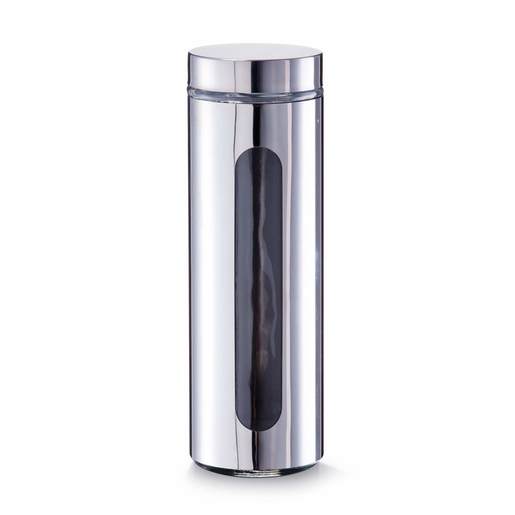 ZELLER staklenka, kromirana, 1600ml 19448