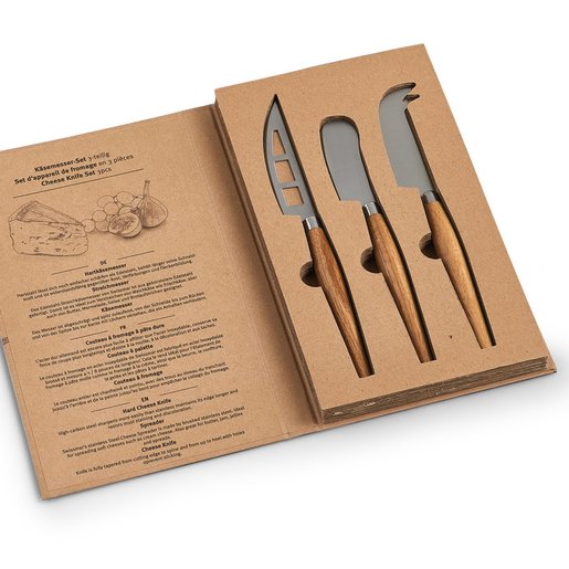 ZELLER set noževa za sir, 3 kom 25593