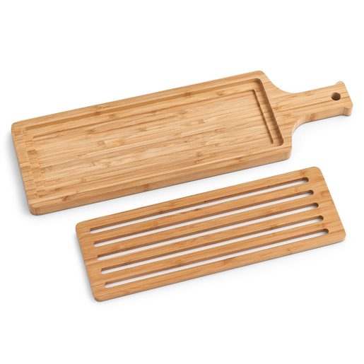 ZELLER daska za rezanje kruha, bambus 25187