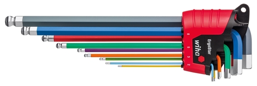WIHA 41979 Ključevi imbus set magicring 1,5-10 ErgoStar color