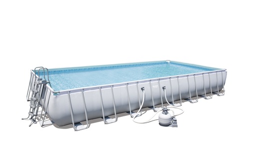 BESTWAY montažni bazen s filter pumpom i ljestvama - 956 x 488 x 132 cm