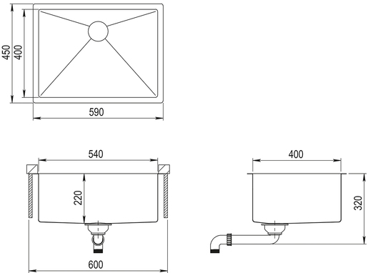 Helika Enna 100 L sudoper
