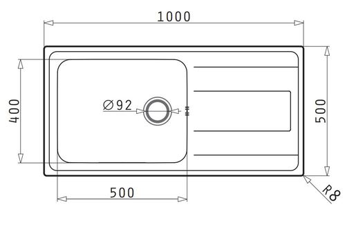 SHR Moderna 100 sudoper