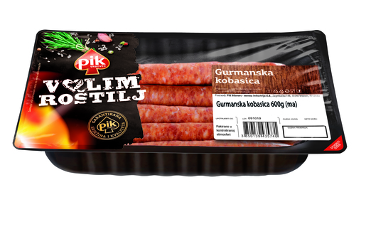 PIK Vrbovec gurmanska kobasica 600 g