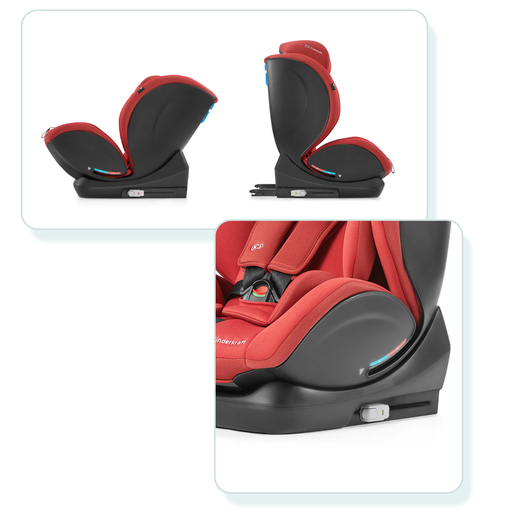 Kinderkraft autosjedalica MyWay 0-36 kg ISOFIX RWF18  crvena