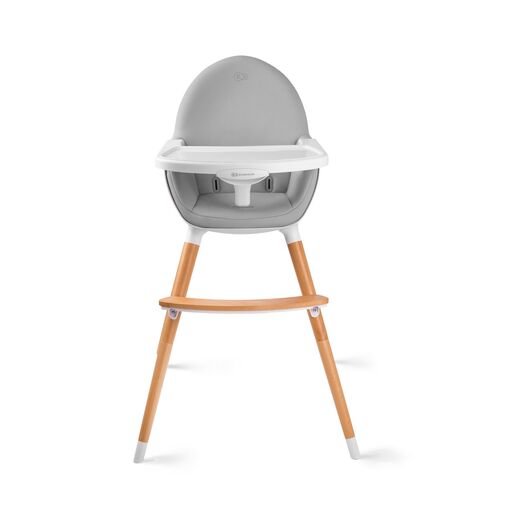 Kinderkraft hranilica FINI 2 u 1  bijelo-siva