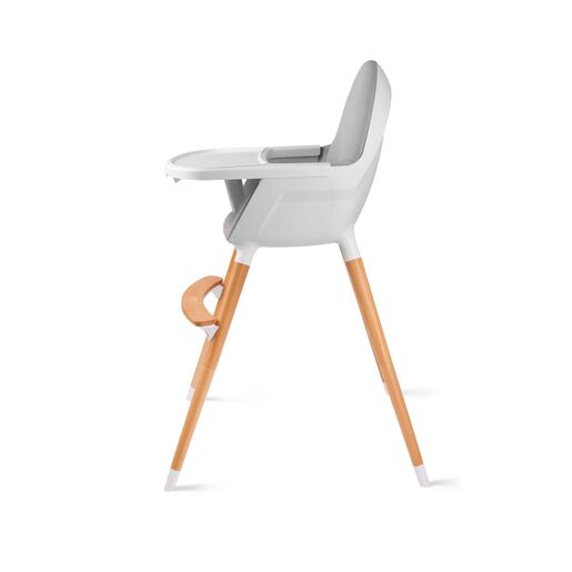 Kinderkraft hranilica FINI 2 u 1  bijelo-siva