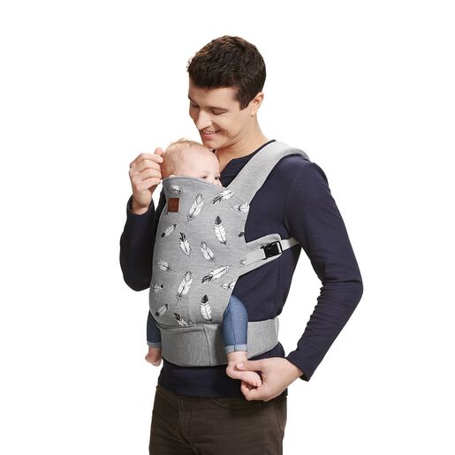 Kinderkraft nosiljka za bebe MILO siva