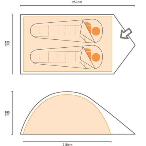 REGATTA šator RCE170 Zeefest 2