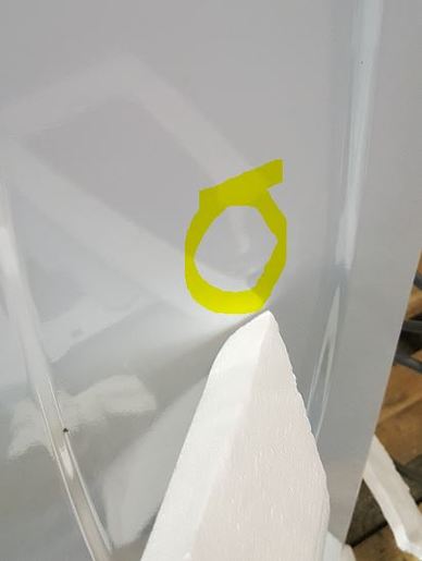 Candy perilica rublja RO 1486DWHC7_oštećena_TPNJ