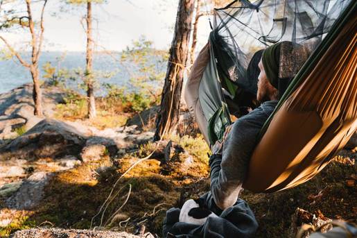 Amazonas Ultra-Light Adventure Moskito Hammock THERMO putna ležaljka