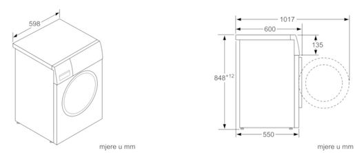 Bosch perilica rublja WAN24160BY_oštećena_TPNJ