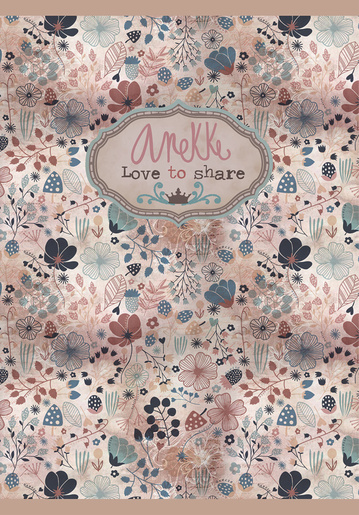 Bilježnica Anekke 42L, A4, linije, meki uvez