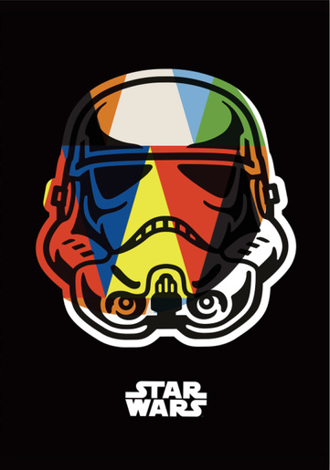 Bilježnica Star Wars, A4, linije, meki uvez