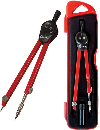 Šestar 581C Botti Lux Rouge&Noir škola 2/1