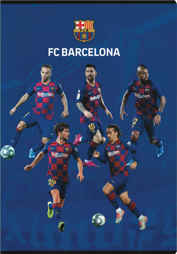 Bilježnica Barcelona A4, linije, meki uvez