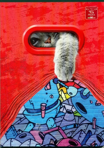 Bilježnica Pigna No reality  A4, kvadratići, meki uvez